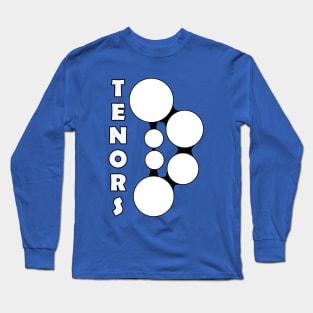 Tenor Drums with Letters Long Sleeve T-Shirt